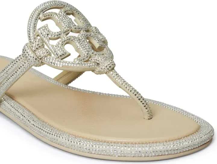 Miller crystal-embellished flip flips - Image 3