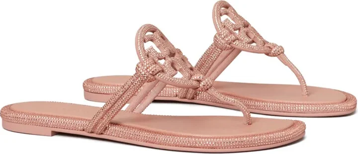 Miller crystal-embellished flip flops - Image 2