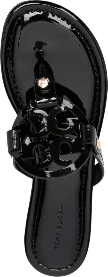 Miller cut-out leather flip-flops - Image 4