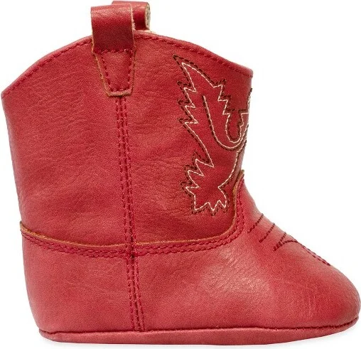 MILLER Infant Red Soft Sole Cowboy Boots - Image 2