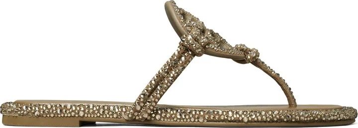 Miller Knotted Crystal Flip Flop - Image 2