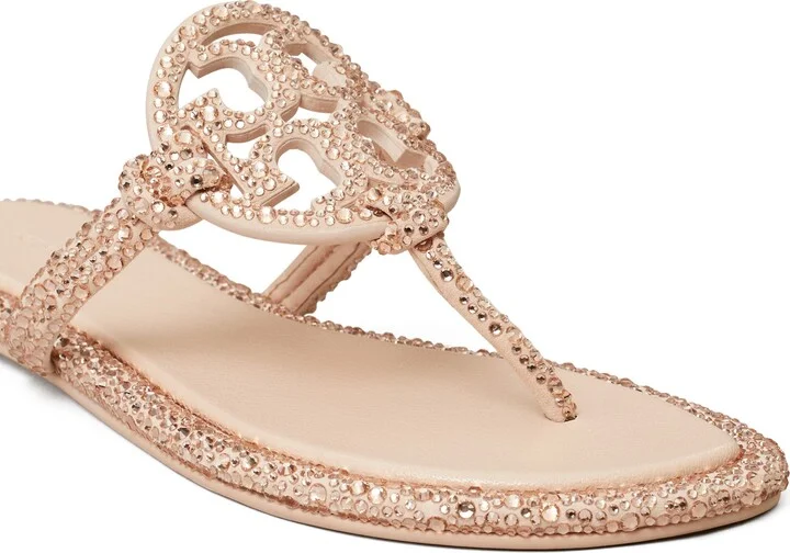Miller Knotted Crystal Flip Flop - Image 8