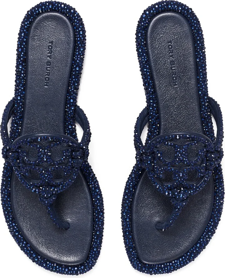 Miller Knotted Crystal Flip Flop - Image 11