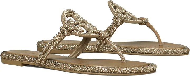 Miller Knotted Crystal Flip Flop