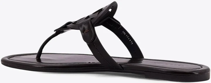 Miller Leather Flats Sandals - Image 2