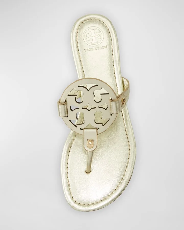 Miller Leather Logo Sandals - Image 3