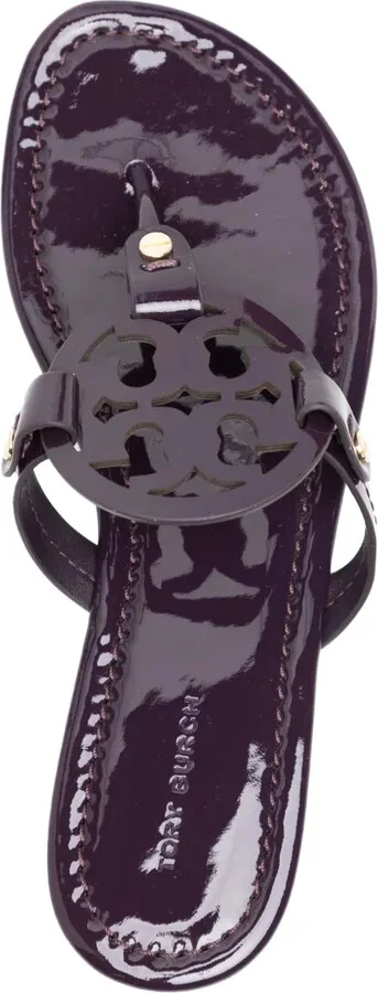 Miller logo-plaque leather sandals - Image 4