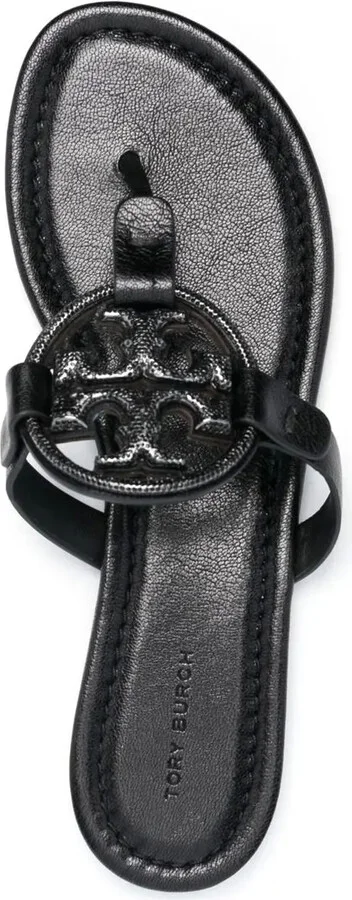 Miller logo-plaque sandals - Image 4