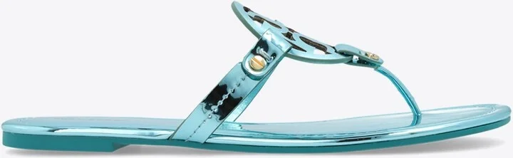Miller Metallic Thong Sandals