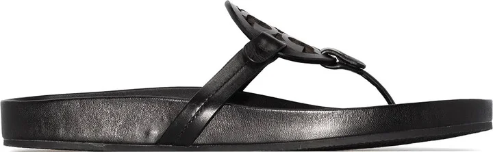 Miller monogram flat sandals