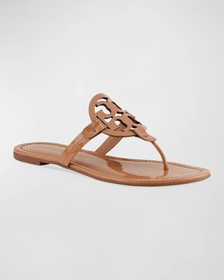Miller Patent Leather Sandals - Image 2