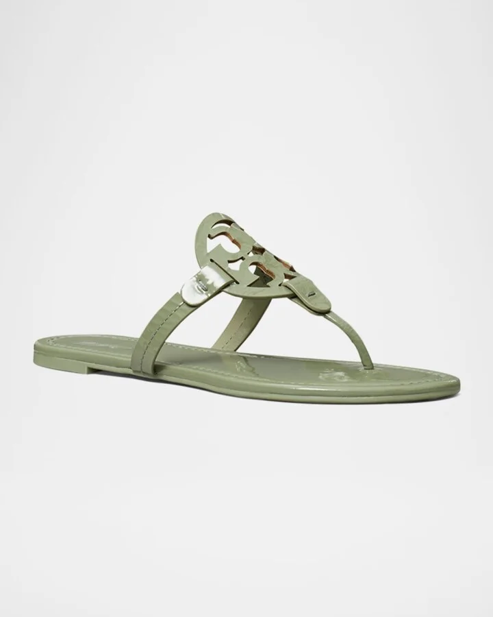 Miller Patent Leather Sandals - Image 4