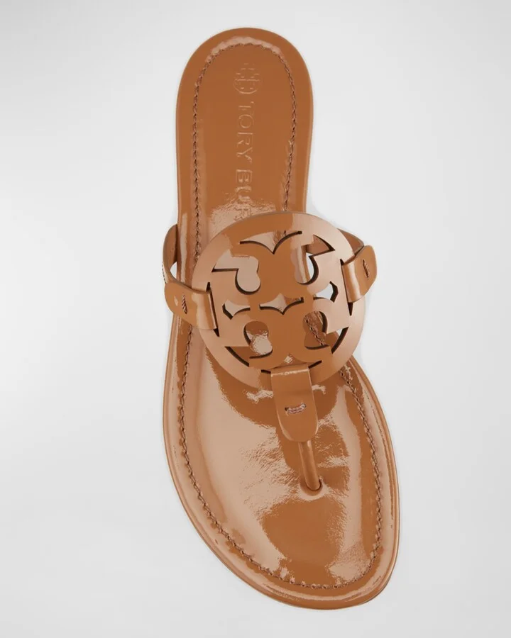 Miller Patent Leather Sandals - Image 6
