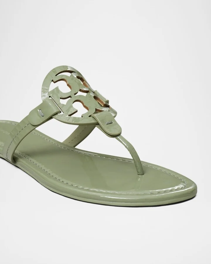 Miller Patent Leather Sandals - Image 7