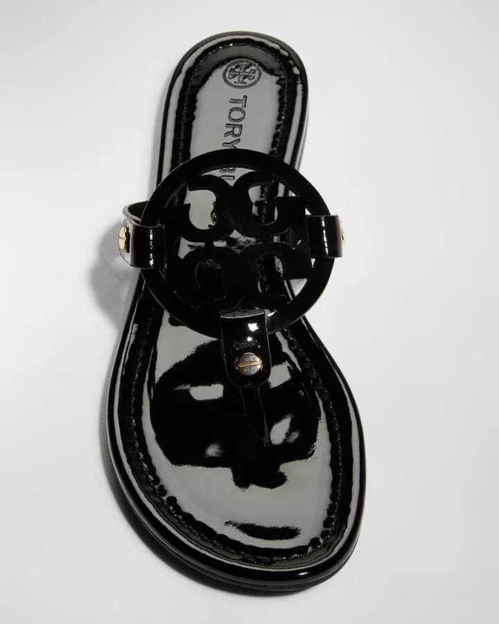 Miller Patent Leather Sandals - Image 4