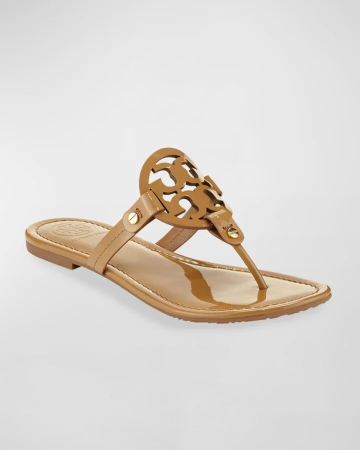 Miller Patent Leather Sandals - Image 9