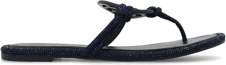 Miller Pav Mbellished Thong Slippers