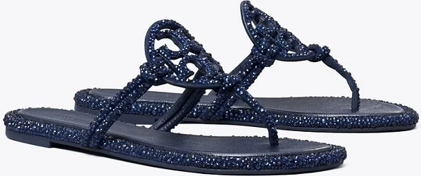Miller Pavé Knotted Sandal