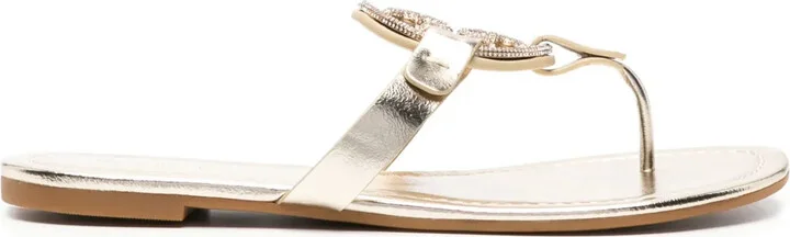 Miller Pavé rhinestone-embellished sandals