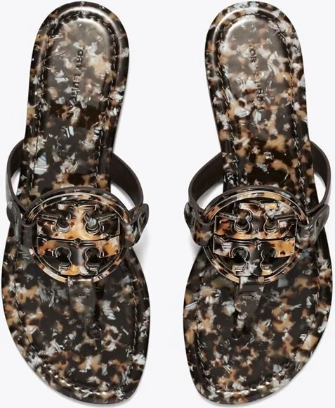 Miller Printed Patent Sandal - Image 4