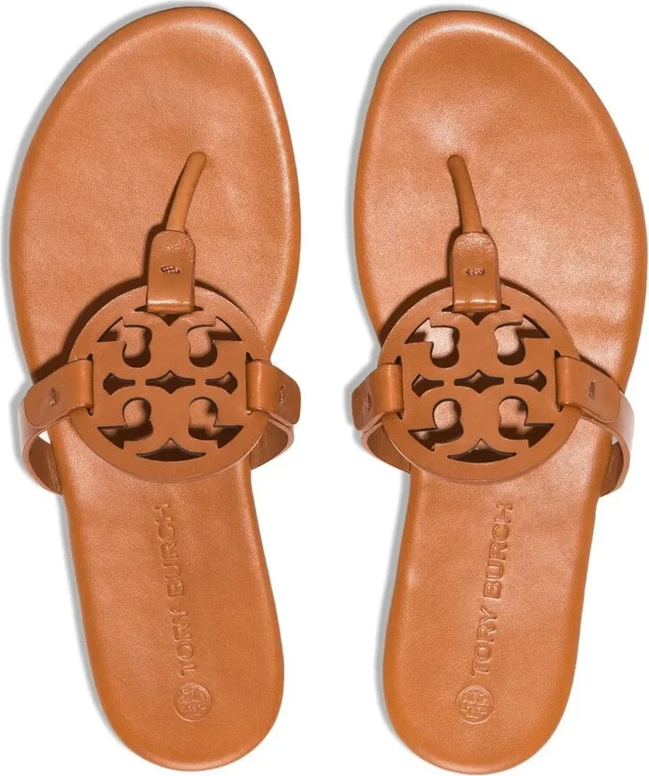 Miller Soft logo leather sandals - Image 4
