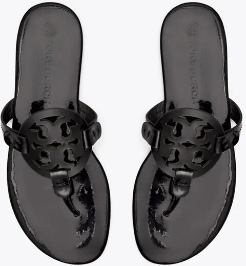 Miller Soft Patent Leather Sandal, Narrow - Image 5
