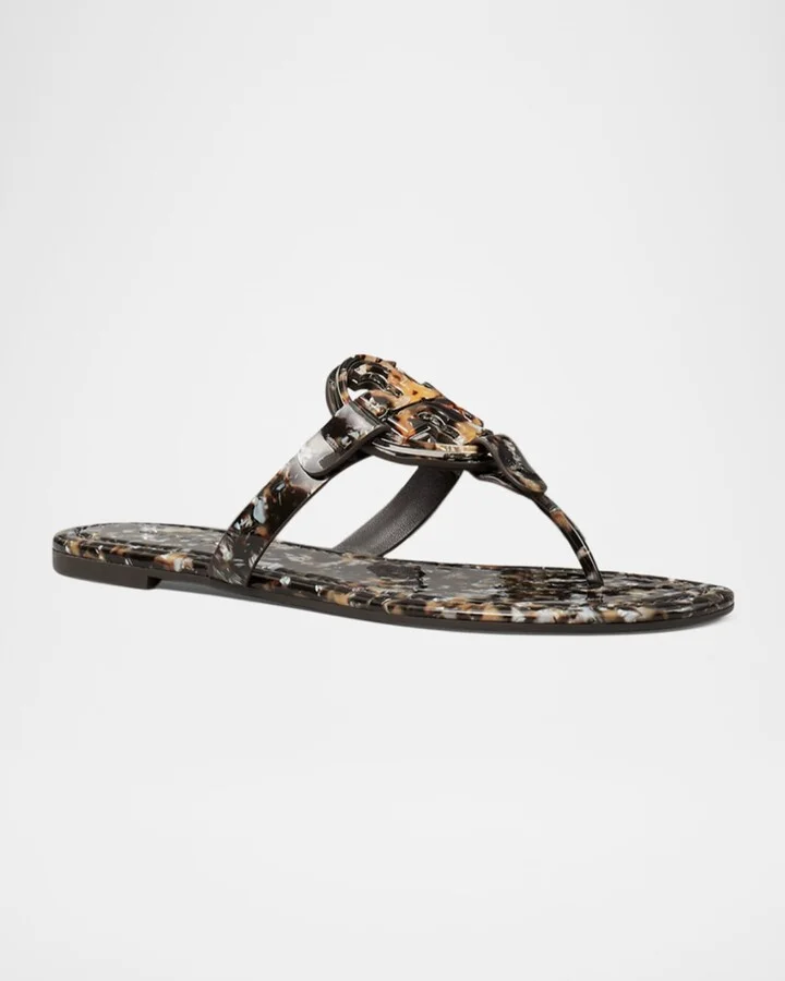 Miller Speckled Logo Thong Sandals - Image 2
