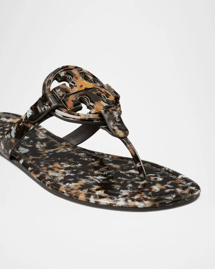 Miller Speckled Logo Thong Sandals - Image 4
