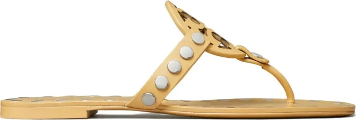Miller studded leather flat sandals