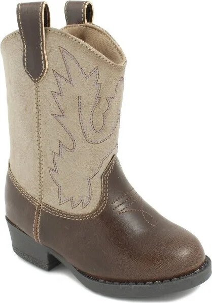 MILLER Toddler Brown Cowboy Boots