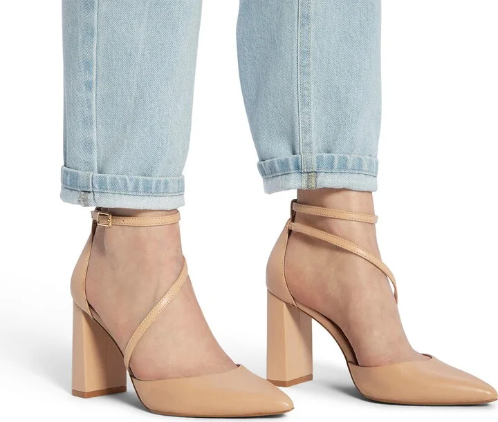 Milley Ankle Strap Pointed Toe Pump - Image 2