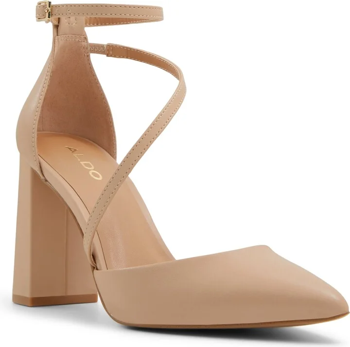 Milley Ankle Strap Pointed Toe Pump