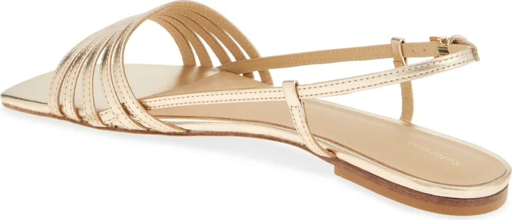 Millie Lattice Flat Sandal - Image 8
