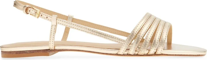 Millie Lattice Flat Sandal - Image 9