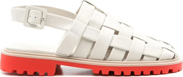 Millie slingback-strap sandals