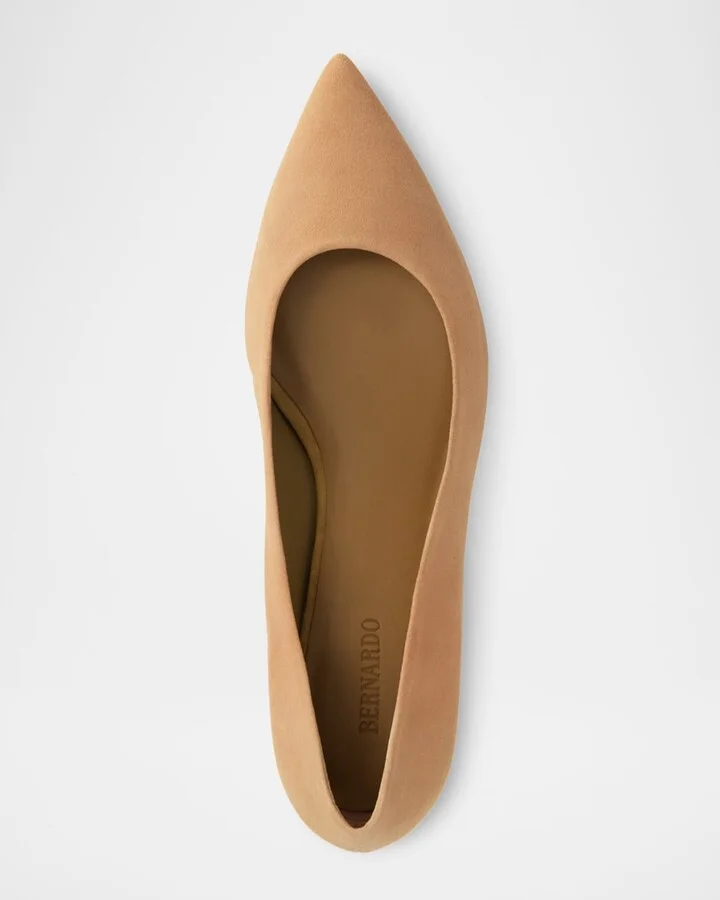 Millie Suede Block-Heel Pumps - Image 3