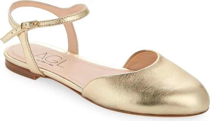 Milly Ankle Strap Flat