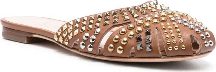 Milly leather mules - Image 2