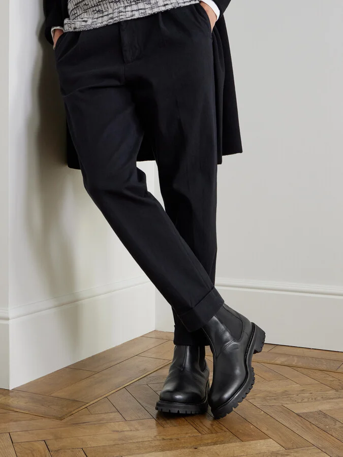 Milo Welted Waterproof Leather Chelsea Boots - Image 2