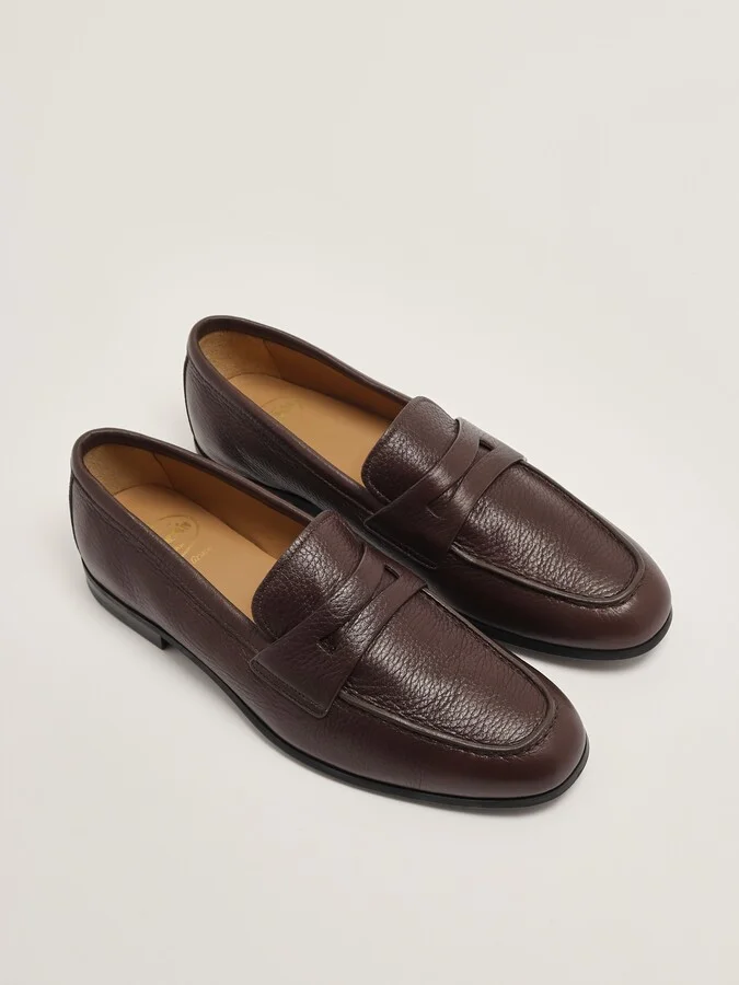 Milton Old Deerskin Loafers - Image 2