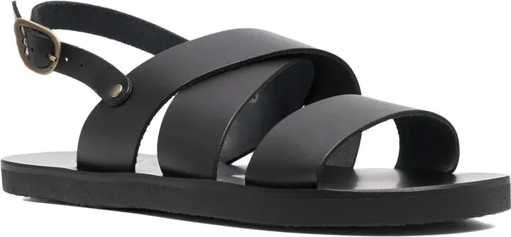 Miltos slingback leather sandals - Image 2