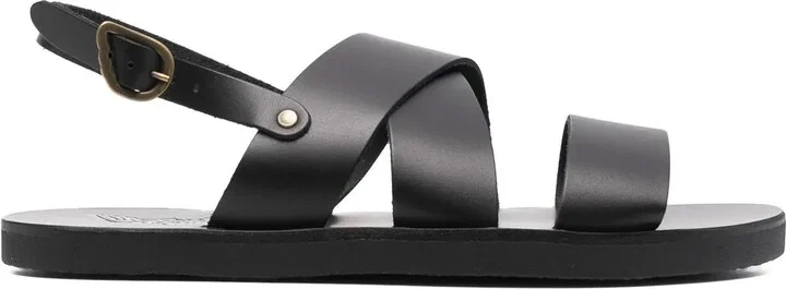 Miltos slingback leather sandals