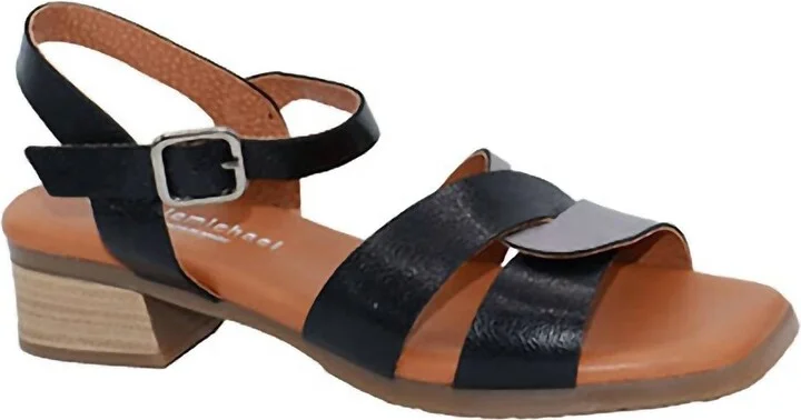 Mimi Sandal In Black Combo