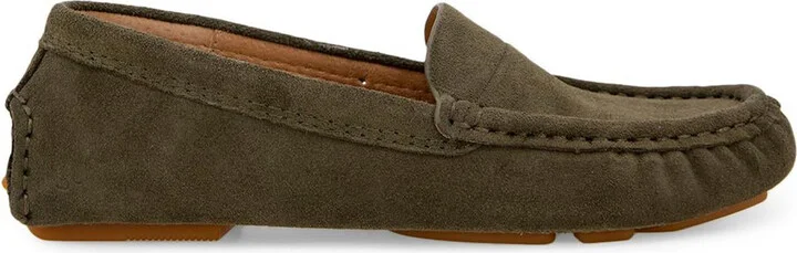 Mina Driver Womens Comfort Insole Slip On Loafers