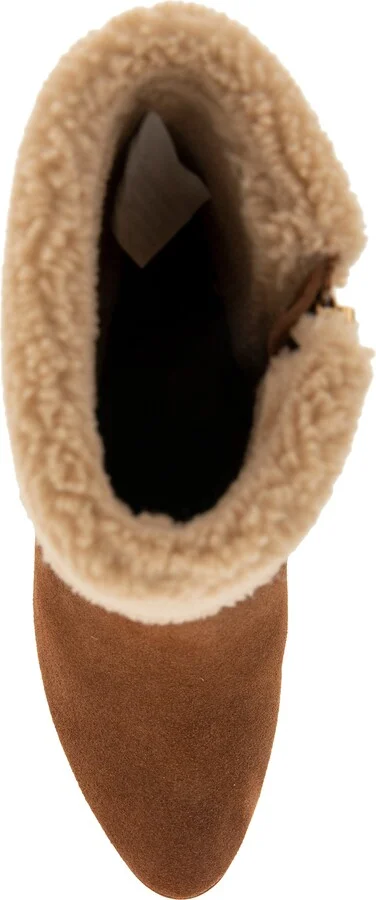 Mina Faux Shearling Bootie - Image 4