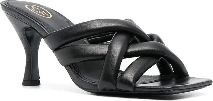 Mina knotted leather sandals - Image 2