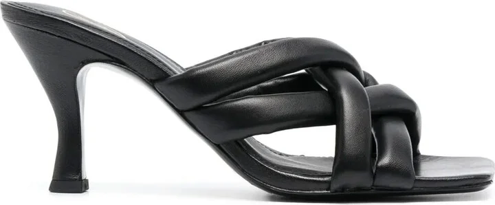 Mina knotted leather sandals