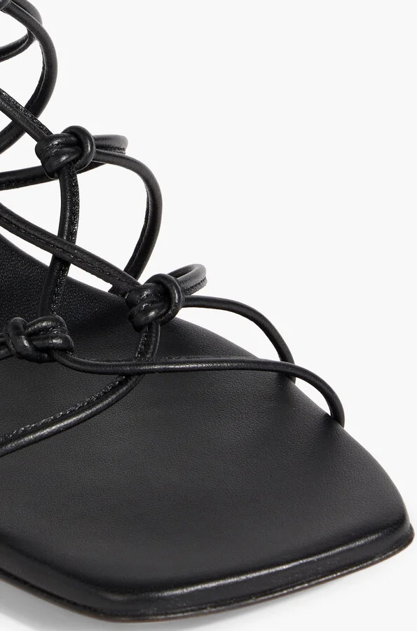 Minas 45 knotted leather sandals - Image 4