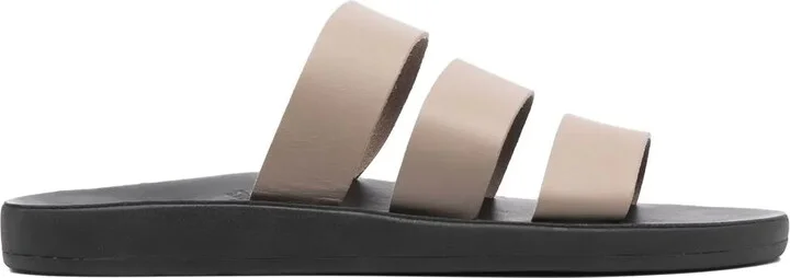 Minas Comfort leather slides