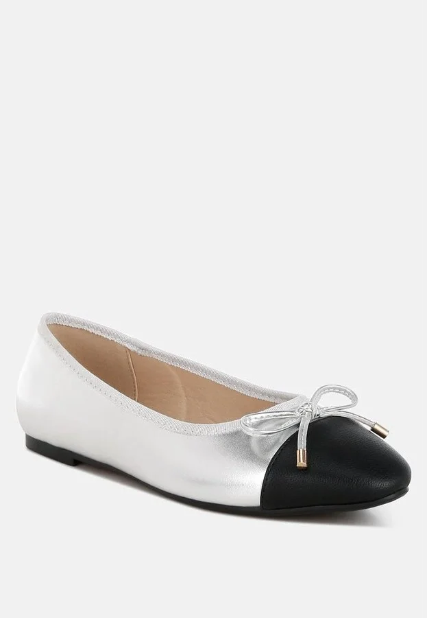 Minato Two Tone Ballet Flats - Image 2